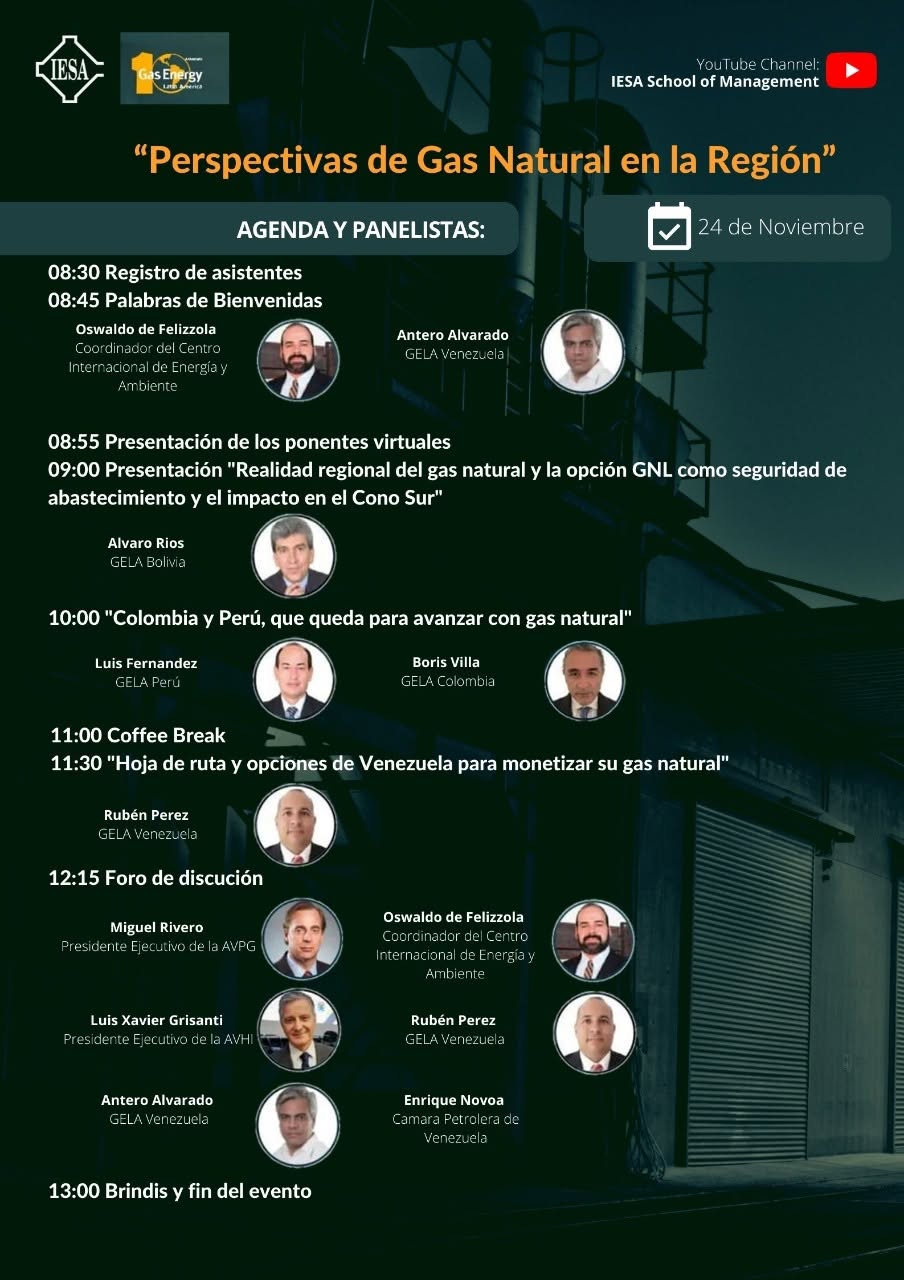 15 años Aniversario de GELA en América Latina. 10 años Aniversario GELA en Venezuela — publicidad 3